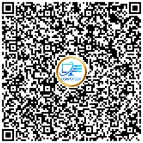 نمونه کار طراحی کیو آر کد کانتکت